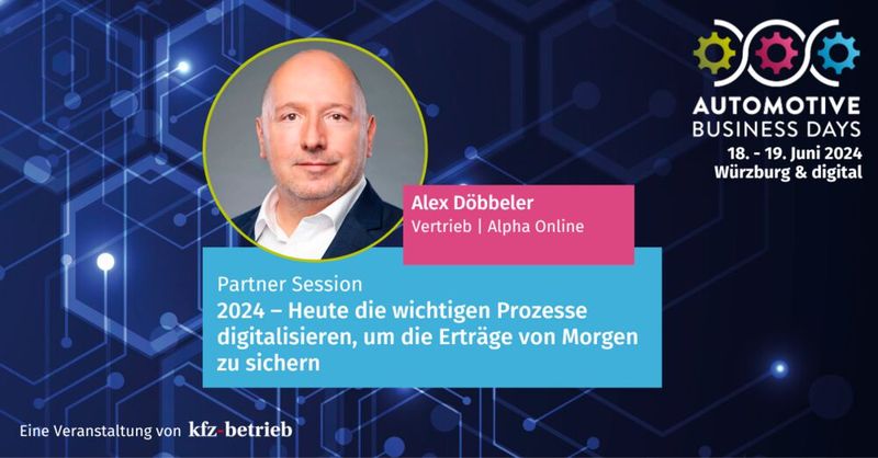 Mehr zu den einzelnen Vorträgen erfahren Sie unter www.automotive-business-days.de/programm. (Bild: VCG/Referenten)