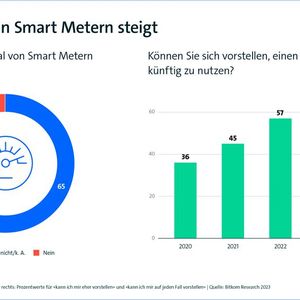 Der Begriff „Smart Meter“ ist den meisten Bürgern bekannt(©  Bitkom)