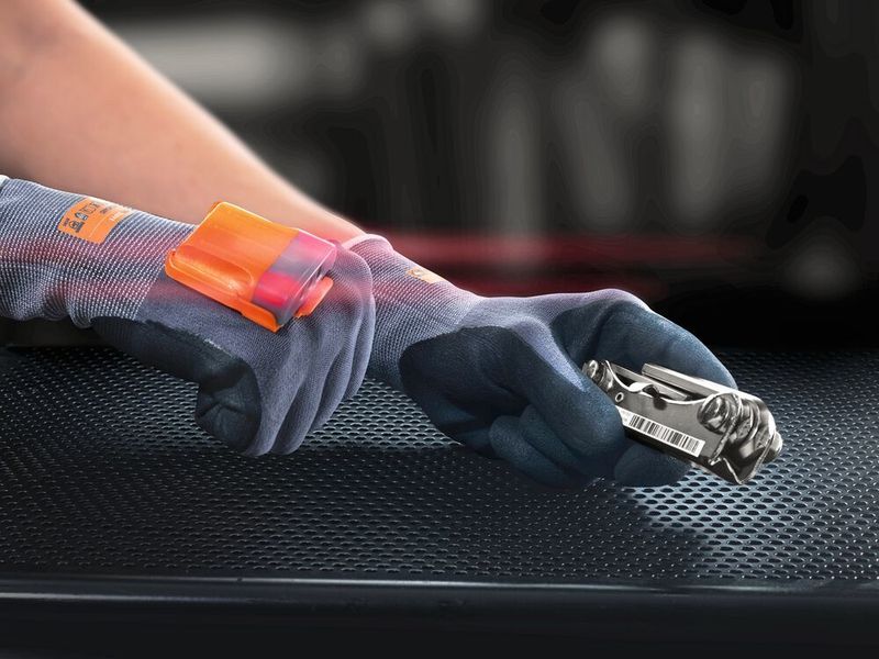 Proglove hat einen smarten Handschuh für Mitarbeiter in Logistik und Fertigung im Gepäck, der die herkömmliche Scan-Pistole ersetzt. (Proglove)