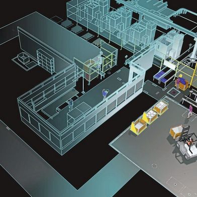Visual Components 5.0 ist die aktuelle Version der Fertigungssimulationslösung und 
unterstützt die virtuelle Entwicklung und Optimierung von Produktionssystemen.   (Bild: Kuka Group)