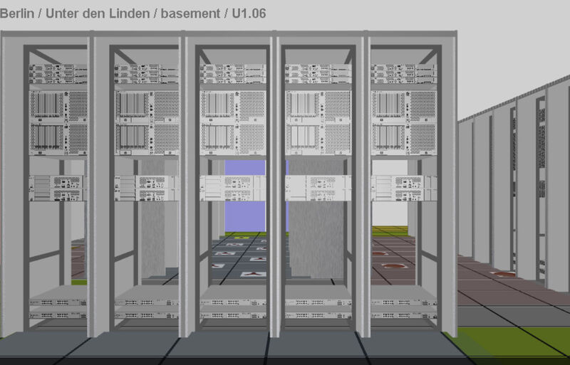 Die FNT-Suite für das Datacenter Infrastructure Managment (DCIM) erlaubt grafische Darstellungen der IT-Assets. (Bild: FNT GmbH)