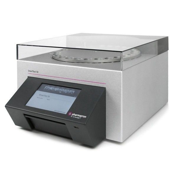 Dr. Schleuniger Pharmatron Smarttest 50 – das halbautomatische Tablettenprüfgerät (Bild: Sotax)