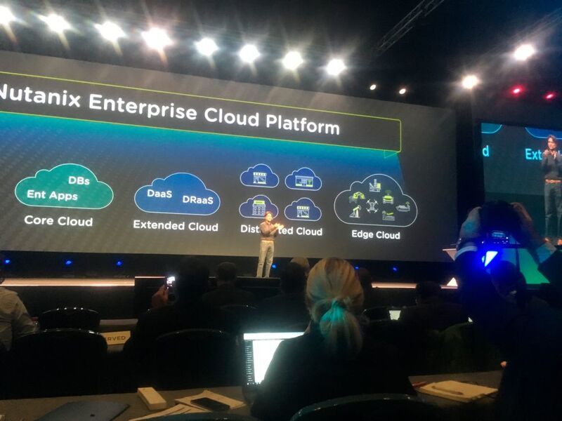 Sunil Potti erläutert die Nutanix Enterprise Cloud Platform. (Dietmar Müller)
