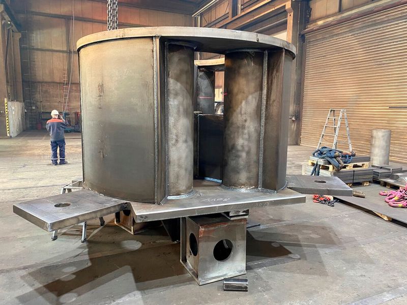 Die Untertraverse nach dem Strahlen. (Bild: Jebens)