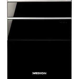Optisch ansprechend in Klavierlack-Schwarz kommt der Medion Akoya E4070 D daher.