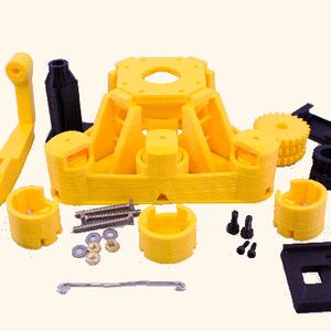 Ein vorgefertigter OpenFlexure Mikroskop-Bausatz (v1 beta) kann im Webshop von WaterScope für 50 Pfund bezogen werden. Er umfasst neben den Bauteilen ein Raspberry Pi Camera v2 Modul sowie die Raspbian-basierte Bildverarbeitungssoftware. Das Board - ein Raspberry Pi 3 - müssen Käufer allerdings selbst bereitstellen.(Bild:  WaterScope)