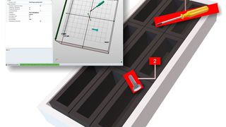 Einstellungsdialog in MSS für die Detektion von Fremdkörpern (Bild: VMT)