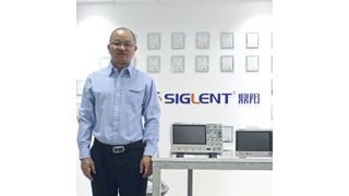 CEO und Gründer von Siglent Eric Qin gründete das Unternehmen im Jahr 2002. Jetzt will Siglent auch die Industrie-Kunden in Europa bedienen.  (Siglent)