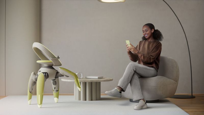 The robot chair can also be controlled using voice commands. (Image:Toyota)