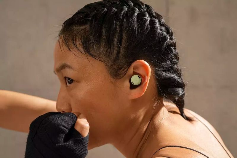 Die Pixel Buds sind mit aktiver Geräuschunterdrückung (ANC) ausgestattet.  (Google)