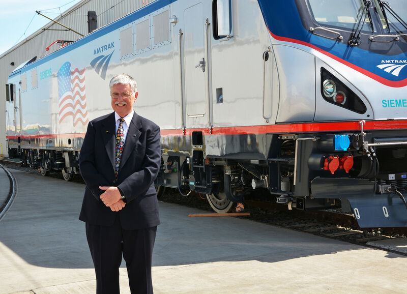 Freut sich über seine neuen Lokomotiven: Joseph Boardman, Amtrak-Vorsitzender und CEO (Siemens)