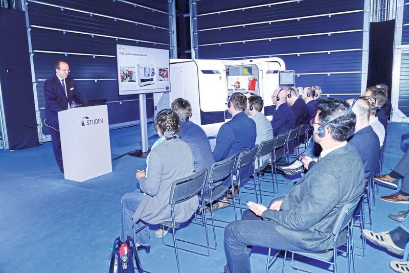 Produktionsschleifen mit Studer. (Anne Richter, SMM)
