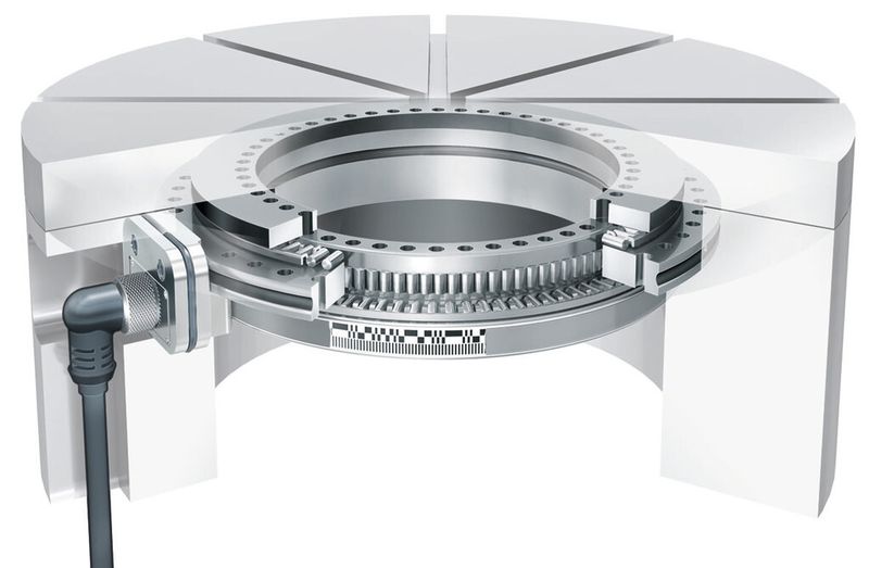 Neue INA-Baureihe YRTSMA: Lager mit integriertem Absolutwinkelmesssystem. (Schaeffler)