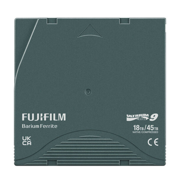 Ein Eco-Pack mit Ultrium-9-Kassetten, aus ökölogischen Gründen ohne Schutzhülle. (Fujifilm)