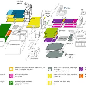 ACHEMA 2018: Exhibition Layout