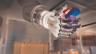 In der humanoiden Robotik liegen große Chancen. Schunk zeigt in Hannover die 5-Finger-Greifhand SVH für die humanoide Robotik. (Bild: Schunk)