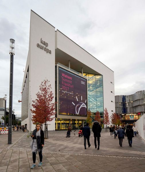 Der IBM Watson Summit 2017 fand im Konferenzzentrum Kap Europa in Frankfurt/Main statt. (IBM)