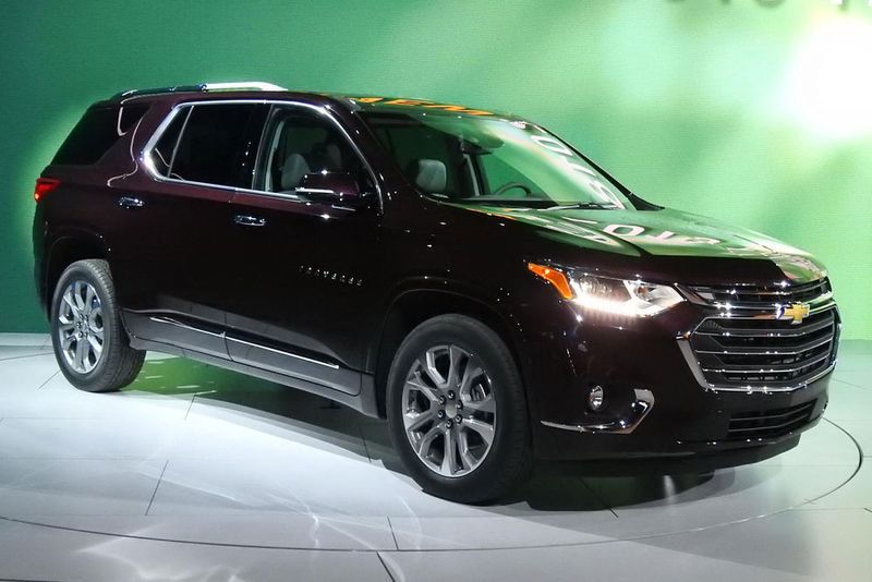 Chevrolet ist zum einen mit dem Traverse vertreten ...  (Newspress)