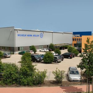 Das heutige Firmengelände von Wilhelm Herm. Müller am Heinrich-Nordhoff-Ring 14 in Garbsen bei Hannover.