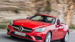 Vom Rückruf betroffen sind SLC-Modelle aus dem Bauzeitraum Januar bis März 2016. (Daimler)