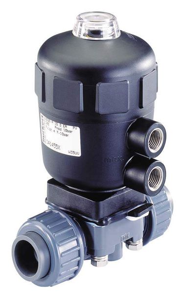 Membrane valve for chemicals and water. (Archiv: Vogel Business Media)
