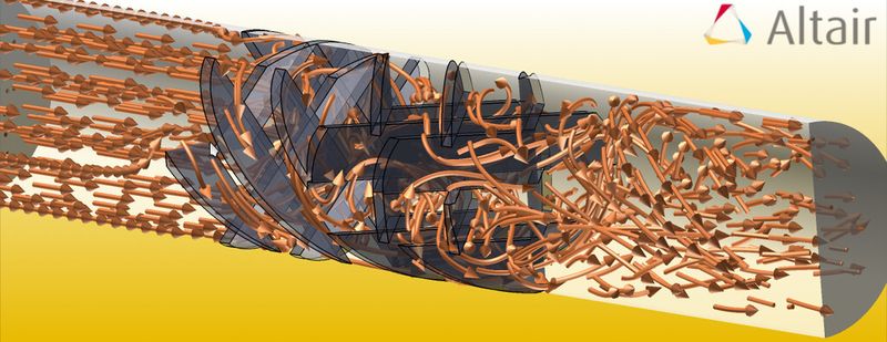 CFD-Calc ist ausgestattet mit zwei vorkonfigurierten, vertikalen Spezialanwendungen für das Mischen von Flüssigkeiten in der Industrie und beim Endverbraucher sowie in Kühlungsanwendungen für die Elektronikindustrie. (Bild: Altair)