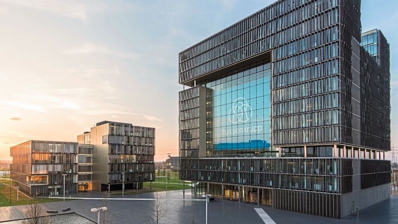 Thyssenkrupp investiert in die grüne Stahlproduktion. (Bild:  ThyssenKrupp AG)
