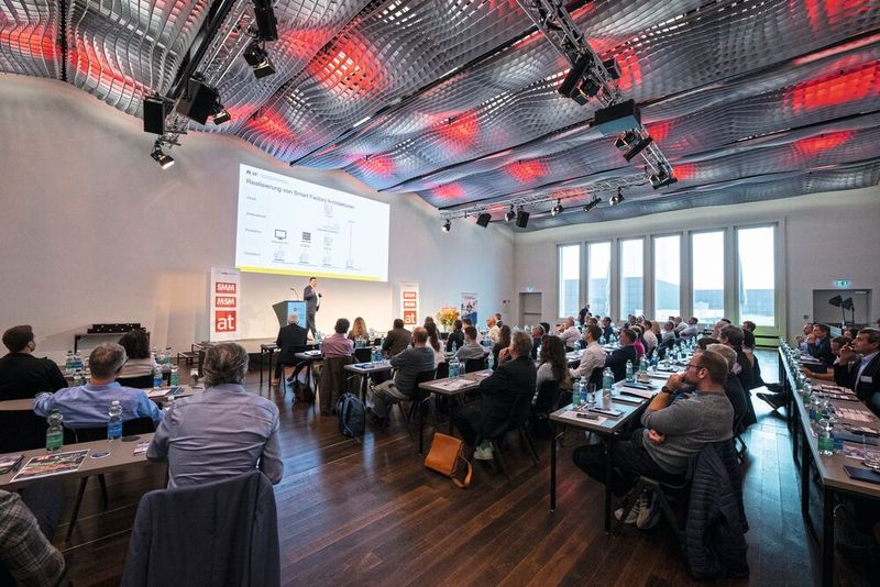 Knapp 100 Besucher sind am 30. Oktober 2025 zum at-Technologietag Automation nach Luzern gekommen. (Bild: Thomas Entzeroth)