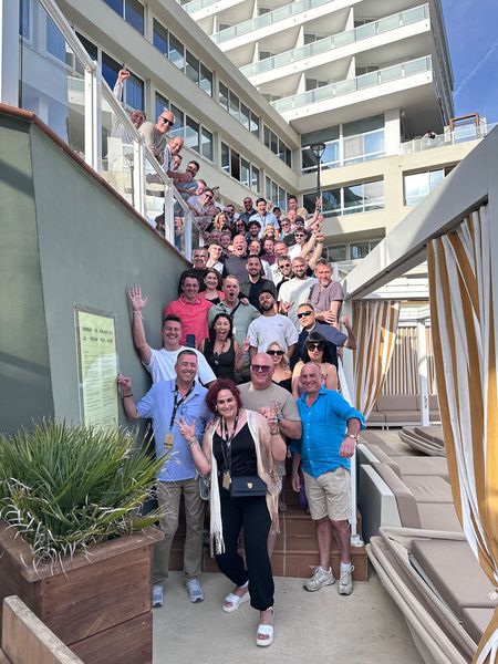 Auf Ibiza können wir alle nur super Laune versprühen. (Bild: Vogel IT-Medien GmbH)
