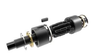 Das Bild zeigt eine Explosionsdarstellung des Planetenwälzgewindetriebes PWG. (Schaeffler)