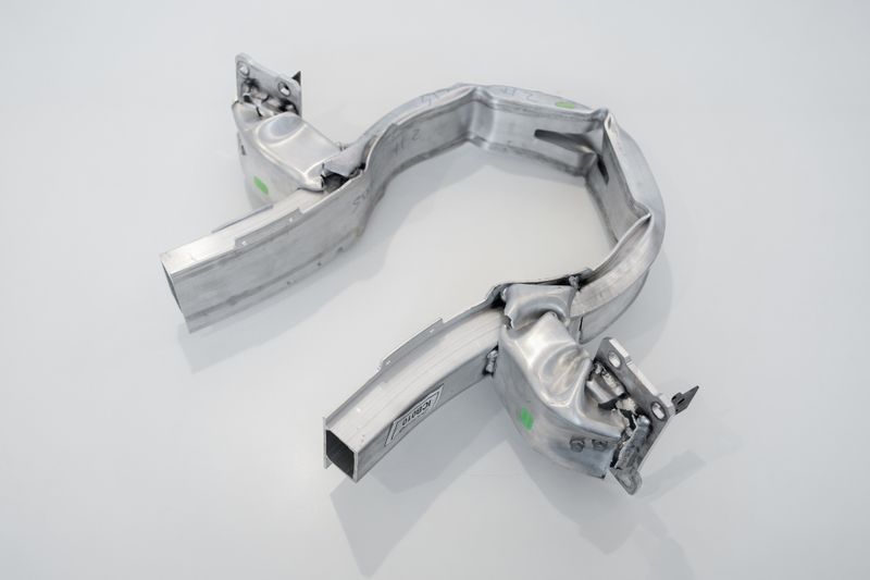 The goal: to close material loops and reduce the CO2e footprint in the long term. The Metals work package focused on reducing the environmental footprint of key automotive materials such as steel and aluminum—materials that are also critical for structural integrity and safety. (Source: BMW)