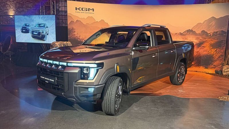 Der neue KGM Musso startet im zweiten Quartal.(Bild:  Wehner - VCG)