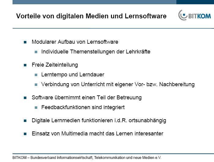 Digitale Medien ermöglichen eine individuelle Förderung der Schüler. (Archiv: Vogel Business Media)