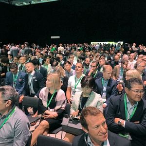Rund 3500 Kunden, Partner und Lieferanten kamen zum Innovation Summit von Schneider Electric am 2. und 3. Oktober 2019 nach Barcelona.