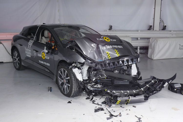 ... den elektrischen Jaguar I-Pace und ... (Bild: NCAP)