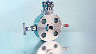 Monoflansch-Design verhindert auch diffuse Emissionen (Wika)