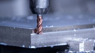 Unaufhaltsam: Der Monstermill NCR von Ceratizit überzeugt erneut durch vergleichsweise lange Standwege und seiner hohen Prozesssicherheit. Diesmal bei der spanenden Bearbeitung von Nickelbasislegierungen. (Ceratizit Deutschland)