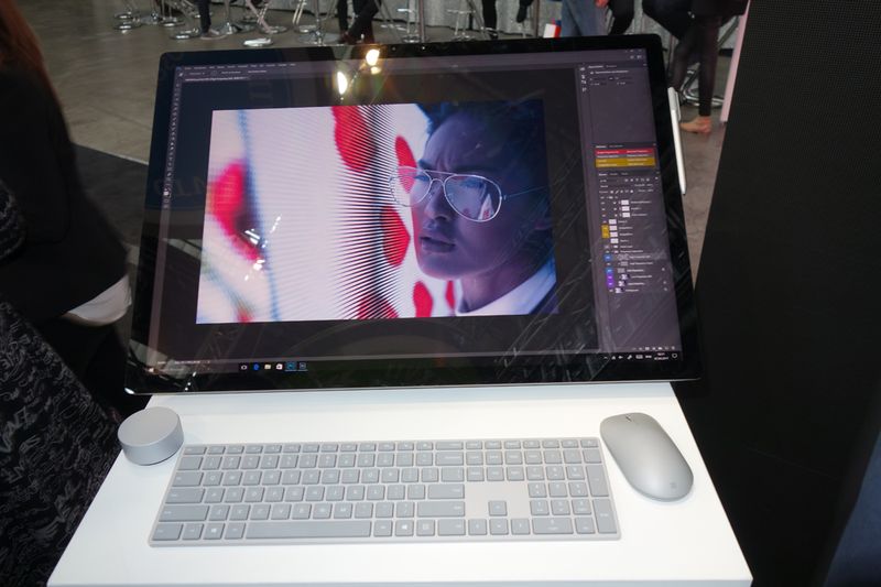 Das wird mein neues Spielzeug - Microsoft Surface Studio! (Bild: IT-BUSINESS)