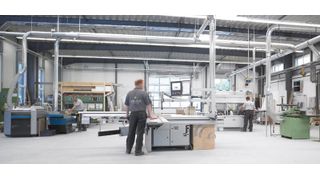 In der Schreinerei Fritz und Alfred Müller entstehen täglich Daten, die aufgrund gesetzlicher Vorgaben digital archiviert werden müssen. Der Handwerksbetrieb hat sich für den Point Archiver entschieden, um diese Daten auf Disks und optischen Medien zu archivieren. (Archiv: Vogel Business Media)