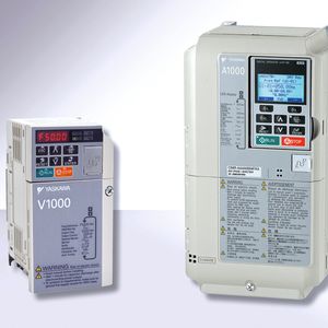 Die Frequenzumrichter mit hochdynamischer Stromvektorregelung treiben sowohl Asynchron- als auch Permanent-Magnet-Synchronmotoren im Leistungsbereich 100 W bis 15 kW optimal an.