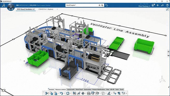 An example of a synergistic approach to smart automation is the partnership between Omron and Dassault Systèmes. (Image:Omron)