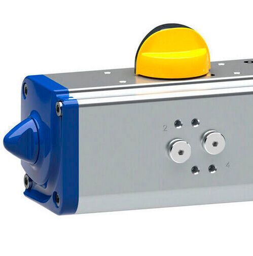The double-acting and single-acting pneumatic actuators of the Actair Evo and Dynactair Evo type series are designed for actuating all types of part-turn valves.(Source:  KSB)