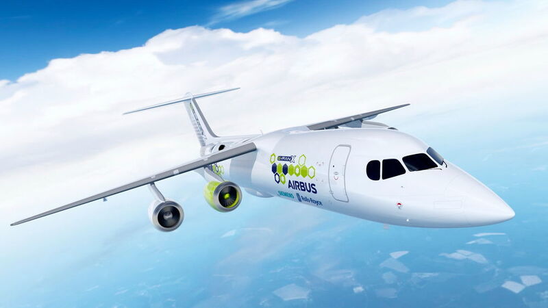 Airbus, Rolls-Royce und Siemens haben sich zusammengeschlossen, um in Kürze einen Flugdemonstrator zu entwickeln, der ein bedeutender Schritt für die hybrid-elektrische Antriebstechnik von Verkehrsflugzeugen bedeutet. (Airbus)