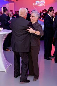 Doris Schwab (VBM) hat einen begnadeten Tänzer gefunden. (VBM)