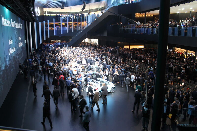 Amazing display of innovations: The number of world premieres at this year's IAA amounts to 210 with 26 European and 30 German premieres. (Source: Schulz)