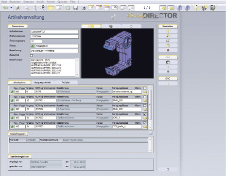 Mithilfe der Maschinensimulation ProfiKinematik VM lassen sich alle Bearbeitungsprozesse virtuell überprüfen, um Kollisionen zu vermeiden.(Quelle:  Coscom Computer GmbH)
