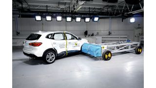 Fahrzeugsicherheit: Die europäische Autoindustrie bitte um einen Aufschub der geplanten Maßnahmen des Gesetzgebers und Euro NCAP. (Bild: NCAP)