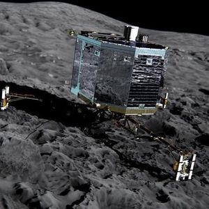 Der Lander Philae soll im November 2014 auf dem Kometen 67P aufsetzen.