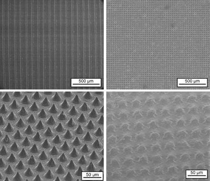 Näher am Kreislauf! Fraunhofer-Forscher aus Halle haben ein Simulationstool entwickelt, mit dem Kunststoffverarbeiter die Oberflächeneigenschaften ihrer Produkte vorhersagen und schließlich anpassen können, um Beschichtungsaufwand oder Additive einzusparen. Es geht noch kleiner ...(Bild:  Fraunhofer IMWS)