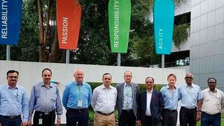 Praj and Valmet teams at the Praj office in Pune, India.  (Valmet)